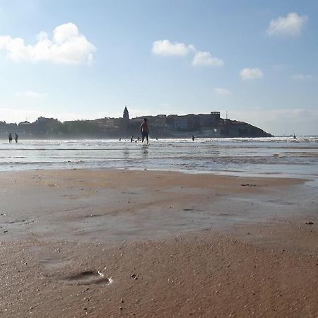 Apartamento La Escalerona Con Vistas Al Mar Apartman Gijón Kültér fotó